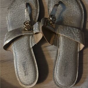 Michael Kors Gold Women's Sandals
